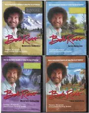 BOB ROSS NEW FAVORITES DVD SETS BARNS, LAKES, MOUNTAINS, WATERFALLS