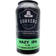 Quakers Hat Hazy IPA Can 375mL