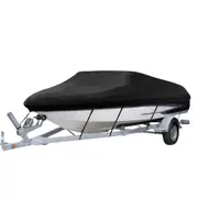 Trailerable Jumbo Boat Cover 17ft-19ft / 5.2m-5.8m 420D Heavy Duty Marine Grade