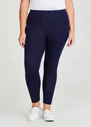 [Taking Shape] Taking Shape Good Earth Australian Cotton Full Length Legging Size 18 in Dark Indigo - Plus Size Women's Leggings Dark Indigo
