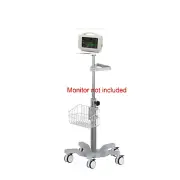 Small metal base Rolling stand for CSI CRITICARE 504DX MONITOR , new MT303