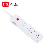 在飛比找e-Payless百利市購物中心優惠-【PX 大通】PEC-3146W 1切4座延長線-1.8M