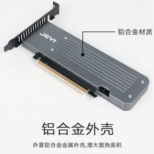 【新店鉅惠】熱賣NVME四盤陣列卡 PCIE4.0 GEN4 M.2 X16拆分 M2X16 佳翼iHyper-Pro