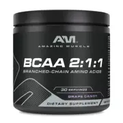 BCAA 2:1:1 | 30 Servings | Natural Flavor | 315 Grams Powder | Branched Chain...