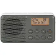 SANGEAN DPR64 DAB+ / FM-Rds / Travel Radio Rechargeable Compact Portable