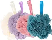 Healeved Shower Brush Bath Ball Exfoliating Portable Body Scrubbers Household Bath Loofahs