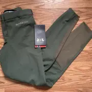 B Vertigo Lauren Riding Pants Teal Size EU 34 US 22 NWT