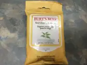 Burt's Bees Facial Cleansing Towelettes Brand New