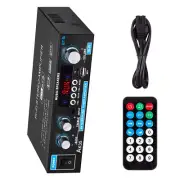 AK35 Mini Bluetooth Stereo Audio Amplifier Car Home Marine HiFi Music USB FM AMP