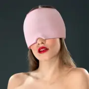 Gel Ice Headache Migraine Relief Hat Cold Therapy Cap Stretchable Men Or Women