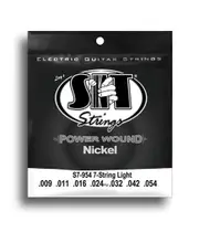 SIT Power Wound 7-String Light Electric Guitar String Set (9-54)