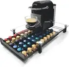 Coffee Pod Holder Storage Drawer Nespresso Holds 60 Pods Kitchen Organizer