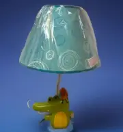 Lambs & Ivy Nursery Lamp Crocodile Yoo-Hoo Collection 16 Inch