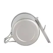Ultralight Titanium Cookware 750ml Camping Pot and 550ml 650ml 750ml Cup