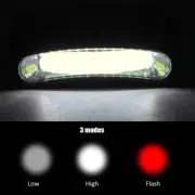 Plastic Portable COB LED Headlight Hat Clip Lamp Mini Outdoor Flash Light JJ
