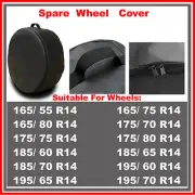 R14 Spare Wheel Cover Tyre Tire Storage Bag Car Van Caravan Motorhome Truck RW53