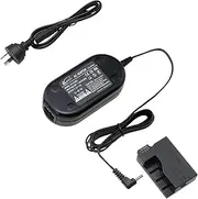Glorich ACK-E8 Replacement AC Power Adapter/Charger kit for Canon EOS Rebel T5i / T4i / T3i / T2i / 700D / 650D / 600D / 550D / Kiss X6 / Kiss X5 / Kiss X4 DSLR Cameras