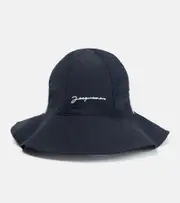 [Jacquemus] Jacquemus Le Bob Pescadou canvas bucket hat UK 7 1/8 blue