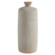 White Terracotta Vase Large Table Top Indoor Planter Pots - Set of 1