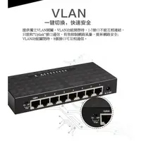 在飛比找蝦皮購物優惠-8埠 1000M 1G 加VLAN隔離功能 防LOOP 網路