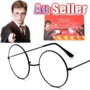 Harry Potter Black Hogwarts Glasses Cosplay Party Round Frame Spectacles Wizard