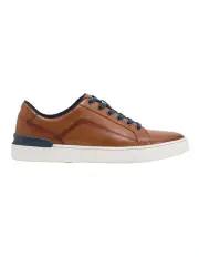 [Oxford] Brampton Leather Sneaker in Tan