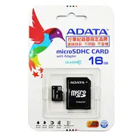 在飛比找蝦皮購物優惠-ADATA威剛 記憶卡16G micro SDHC 16GB