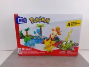 MEGA Pokemon Kanto Region Team Building Toy Set 130 Pcs HFG05 Age 6+ Sealed Box