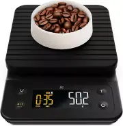 Coffee Scale – 0.1G Precision Digital Scale with Timer for Espresso, Pour Over,