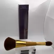 Tarte Double-Ended Bronze & Glow Complexion Brush Gold/Bamboo Cheek Brush (NEW)