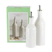 Sophie Conran for Portmeirion - White Oil & Vinegar Drizzler Set
