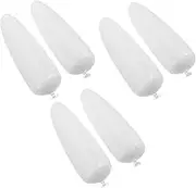 Generic 3 Pairs Inflatable Boot Brace Boots Shaping Supports Boot Stand for Tall Boots Boot Inserts to Keep Shape Boot Stuffers Long Boot Shaper Long Boot Support Inserts White Pvc