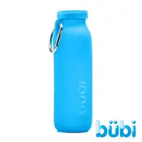 在飛比找PChome商店街優惠-【Bubi】可摺疊便攜式矽膠水瓶 650ml『藍』(22oz