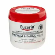 Eucerin Original Unscented Hand and Body Moisturizer Cream 16 oz. Jar..