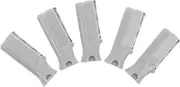 Ipetboom 5pcs Eyebrow Razor Replacement Blade Eye Brow Trimmer Face Razors Eyebrow Trimmer Remover Trimmer Eyebrow Razor for Women Reusable Face Razor Hair Removal Stainless Steel Dark Grey