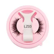 Lashie - Natural Magnetic Multipack False Eyelashes (Various Designs) LZ03 - Black - One Size