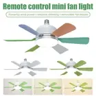 LED 40W ceiling fan light E27 with remote control for Living Room Study 85V-265V