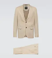 [Zegna] Zegna Wool and linen suit AU 87 beige