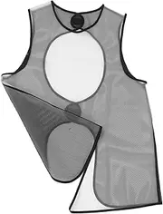 [Baluue] Transparent Chef Apron Adjustable Bib Apron for Cooking Painting Durable Material Unisex Clear Design for Kitchen Home Use