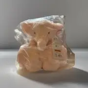 Cloud Island Blanket and Plush Pink Elephant Toy Set