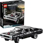 LEGO Technic Fast & Furious Dom’s Dodge Charger 42111 Race Car Building Set, New 2020 (1,077 Pieces)