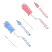 Silicone Bottle Brush Long Handle Bottle Brushes Water Bottle Washer Brush