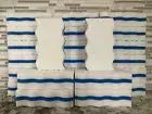 24 PACK BLUE WAVY Melamine Magic Sandwich Sponge Eraser Heavy Duty Extra Durable