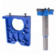 Woodworking Hinges Jig 35mm Hole Puncher Locator Hole Drilling Guide Accessory