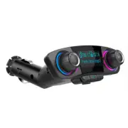 2USB Charger Bluetooth FM Transmitter Wireless Car MP3 Audio Stereo AUX Adapter (for: Kia)
