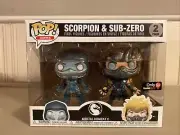 Scorpion & Sub-Zero Funko Pop 2-pack Mortal Kombat X GameStop Exclusive Games