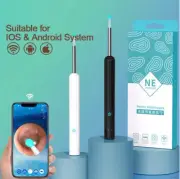 Ear Wax Removal Tool Featuring Camera and LED Light for Safe Cleaning