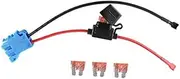 12 AWG Wire Harness Connector Kit with 40A Fuse Accessories for 12V SLA Battery, Easy to Install