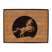 Animal Sunset Unicorn - Funny Novelty Doormat Man Cave Floor mat