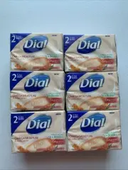 6 PACKS DIAL SEA BERRIES OMEGA Moisture Glycerin Soap 3.2oz Bars Each New Sealed